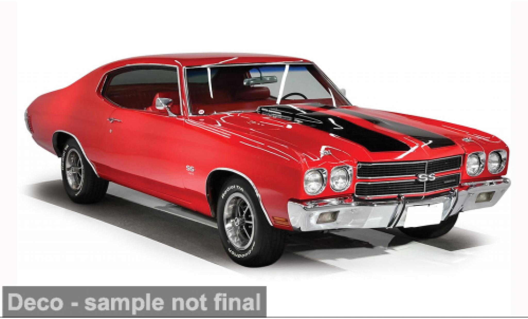 Chevrolet Chevelle 1/43 IXO America SS 454 rot 1970 1:43 modellini auto