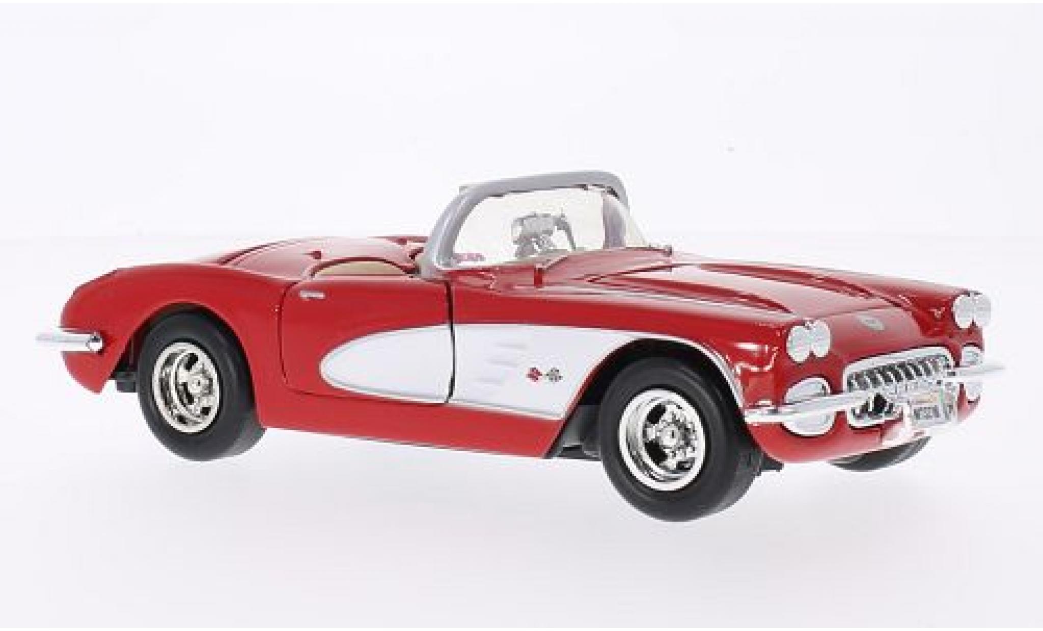 Chevrolet Corvette 1/24 Motormax (C1) rot 1:24 modellino in miniatura