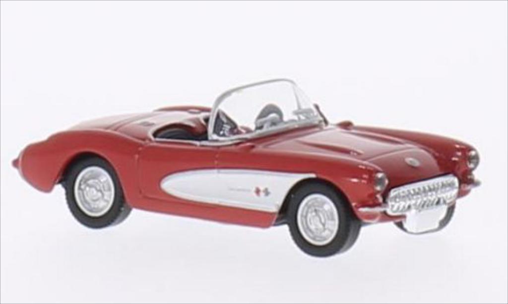 Chevrolet Corvette C1 1/87 Schuco C1 C1 rosso/bianco modellino in miniatura