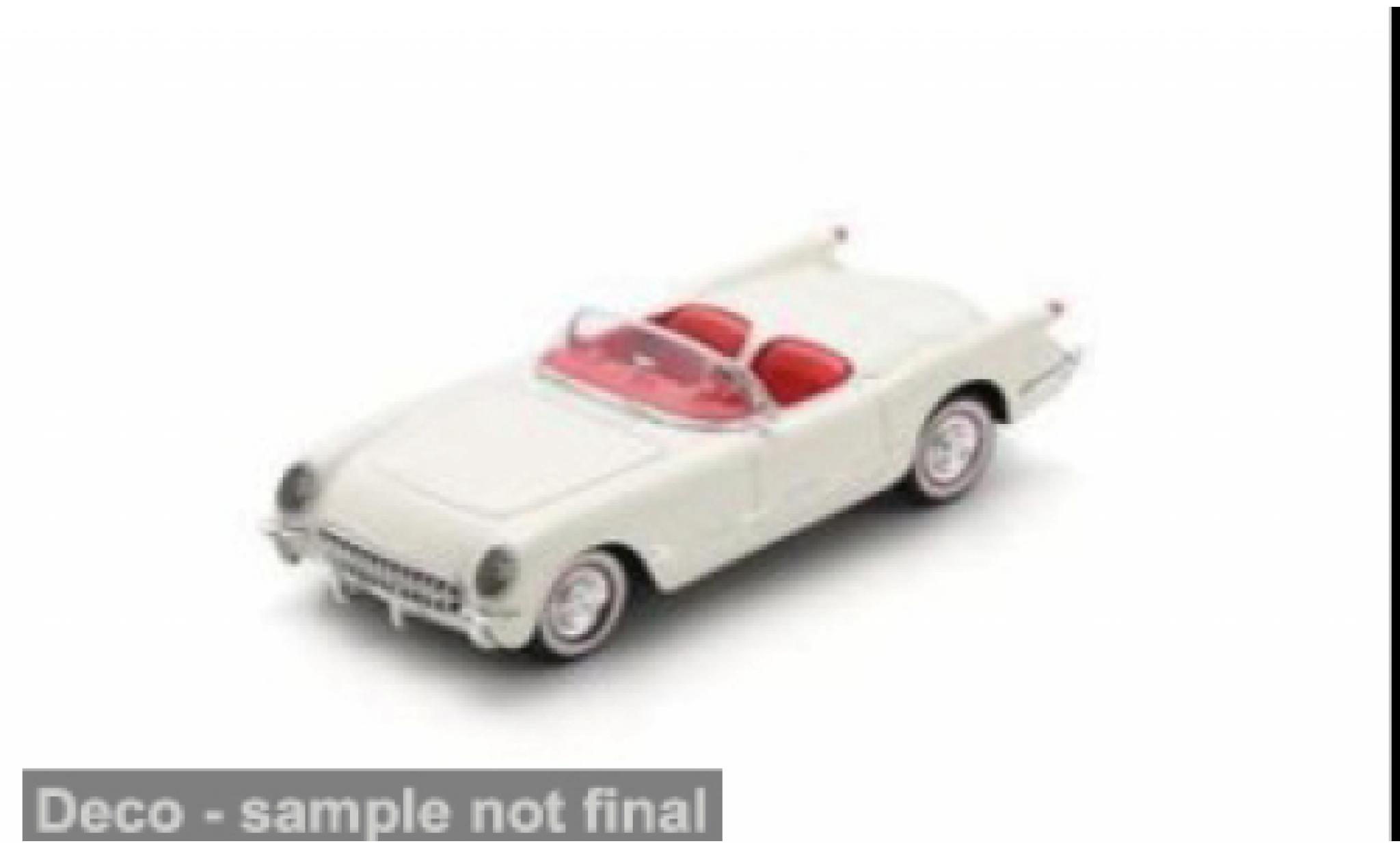 Chevrolet Corvette 1/43 Spark (C1) weiss/rot 1:43 modellino in miniatura