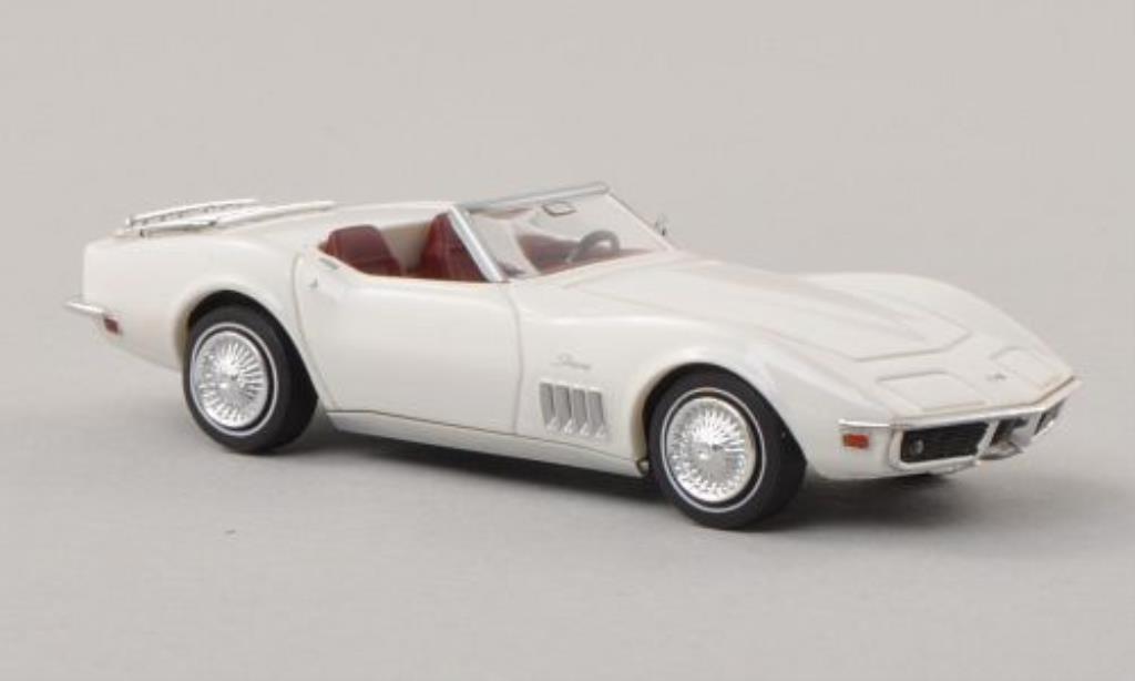 Chevrolet Corvette C3 1/87 Brekina C3 Cabriolet bianco modellino in miniatura