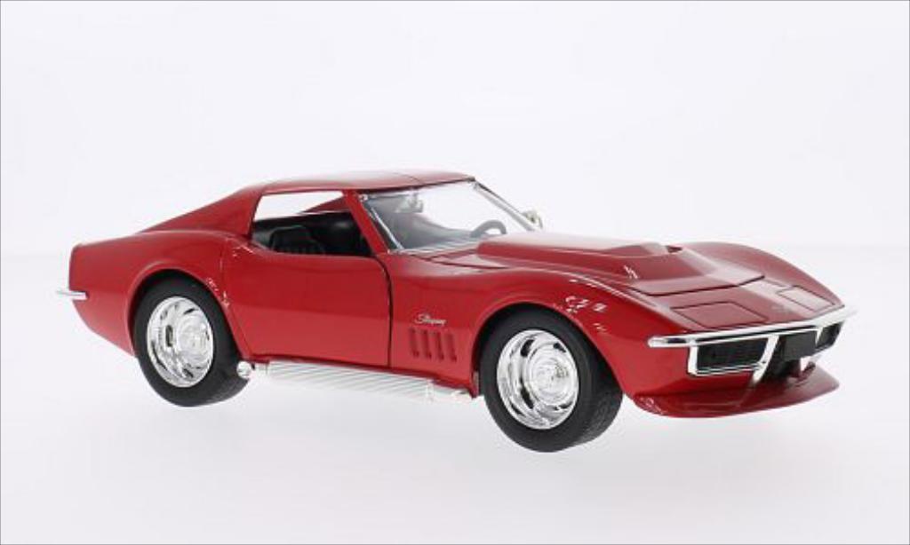 Chevrolet Corvette C3 1/24 Jada Toys C3 Stingray rosso 1969 modellino in miniatura
