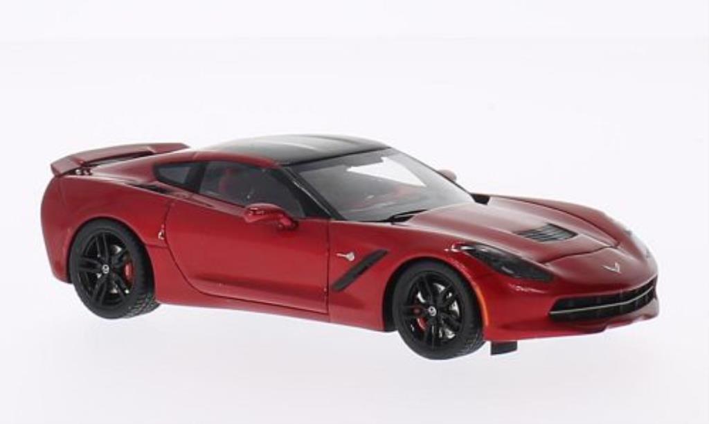 Chevrolet Corvette C7 1/43 Spark C7 C7 rosso 2014 modellino in miniatura