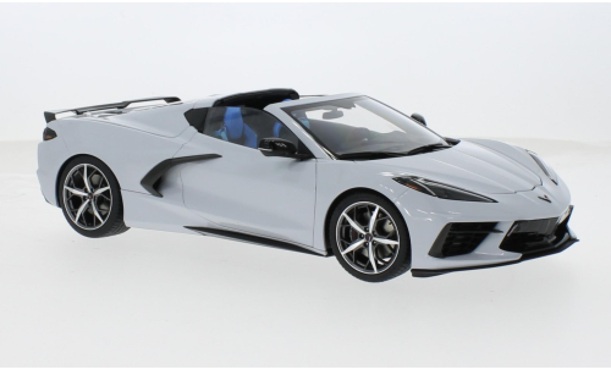 Chevrolet Corvette 1/18 AUTOart (C8) Stingray Z51 grau 1:18 modellino in miniatura