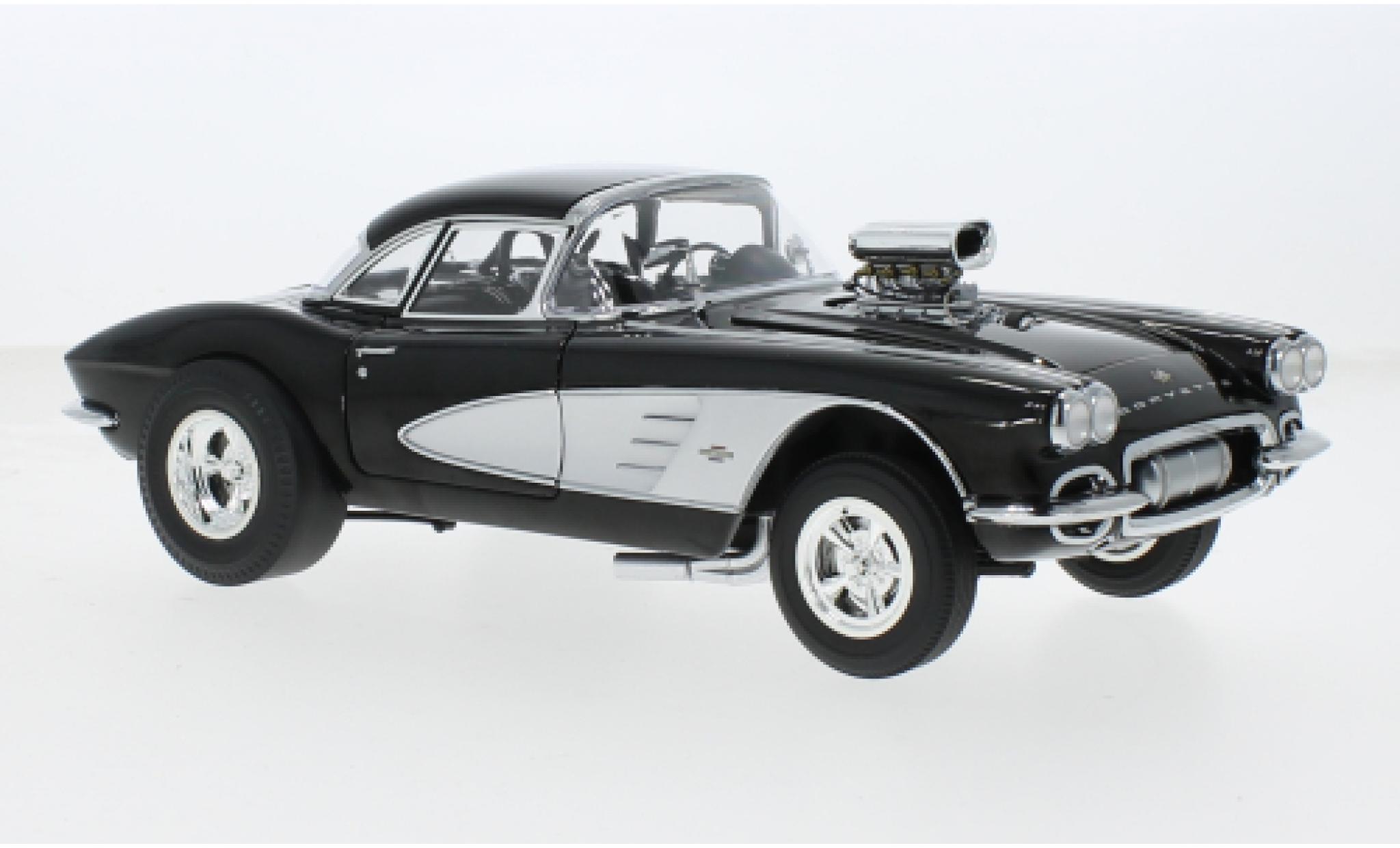 Chevrolet Corvette 1/18 ACME Gasse schwarz 1:18 modellino in miniatura