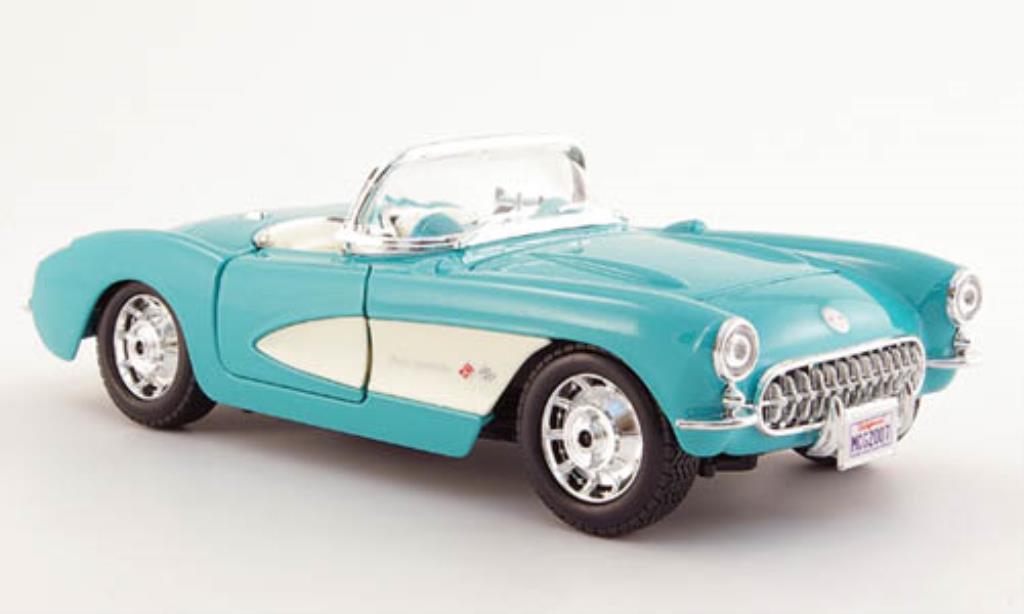 Chevrolet Corvette C1 1/24 Maisto C1 mint 1957 modellino in miniatura