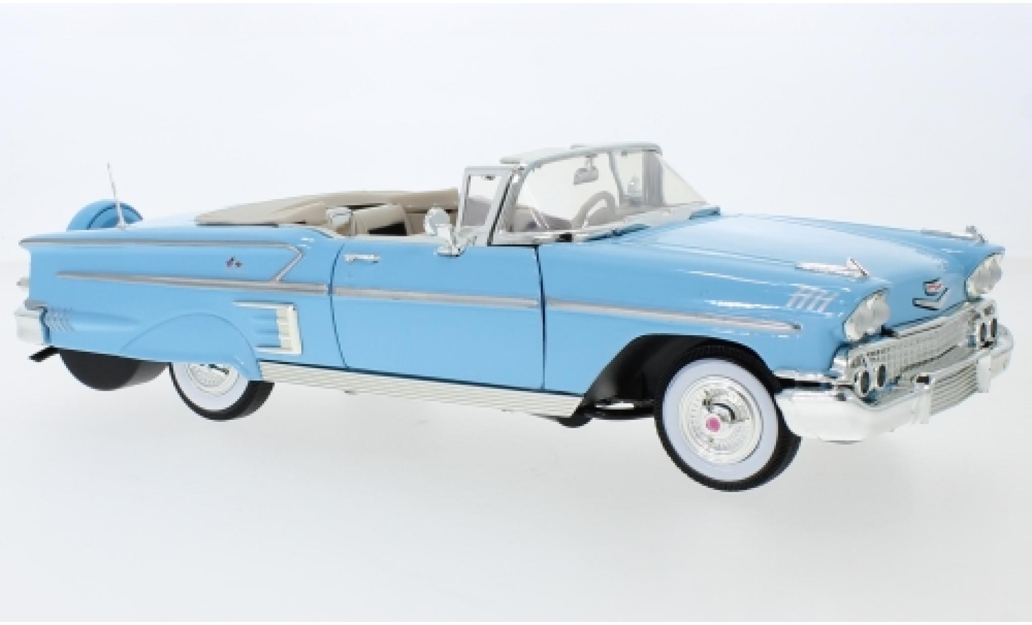 Chevrolet Impala 1/18 Motormax Convert blau 1:18 modellino in miniatura
