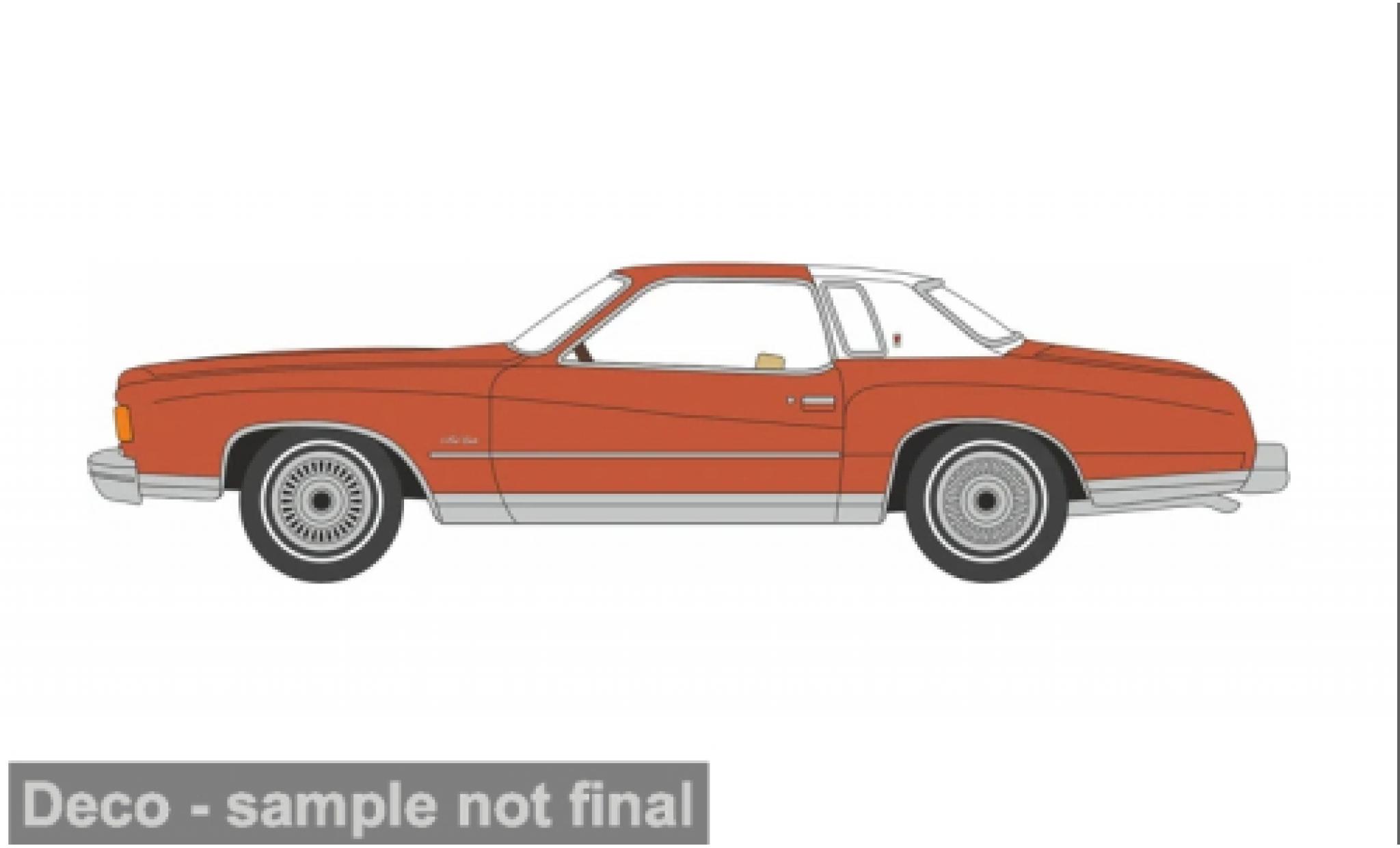 Chevrolet Monte Carlo 1/87 Oxford Landau bronze/weiss 1974 1:87 modellini auto