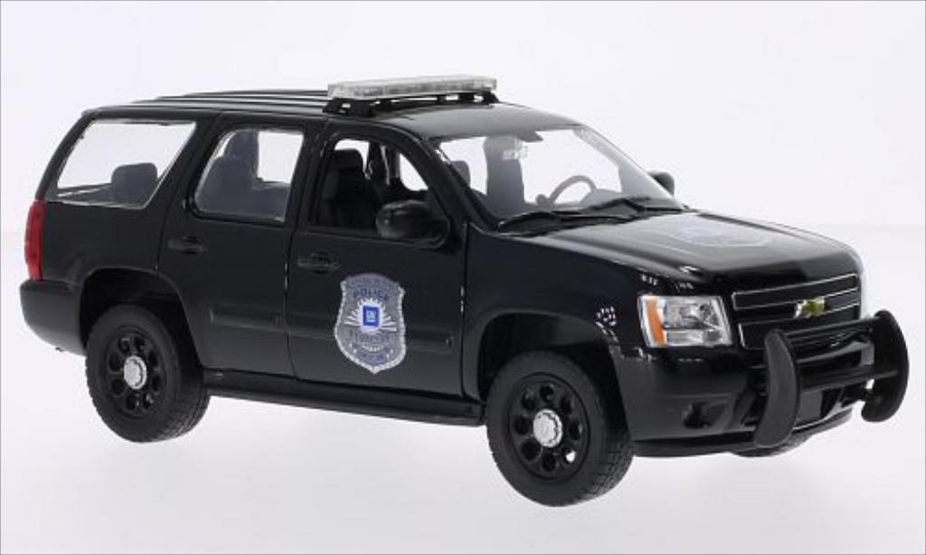 Chevrolet Tahoe 1/24 Welly General Motors Police Vehicles 2008 modellino in miniatura