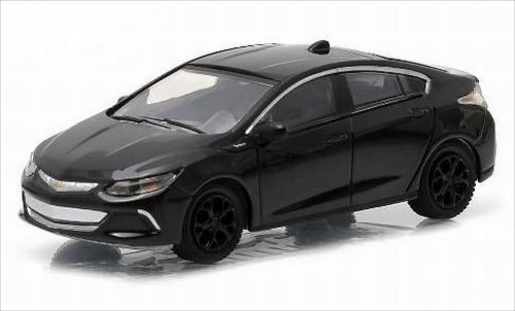 Chevrolet Volt 1/64 Greenlight nero 2016 modellino in miniatura