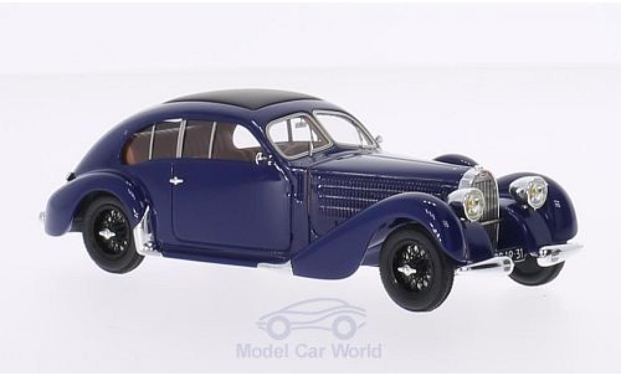 Bugatti 57 S 1/43 Chromes T / 64 blu RHD 1939 sn 625 modellino in miniatura