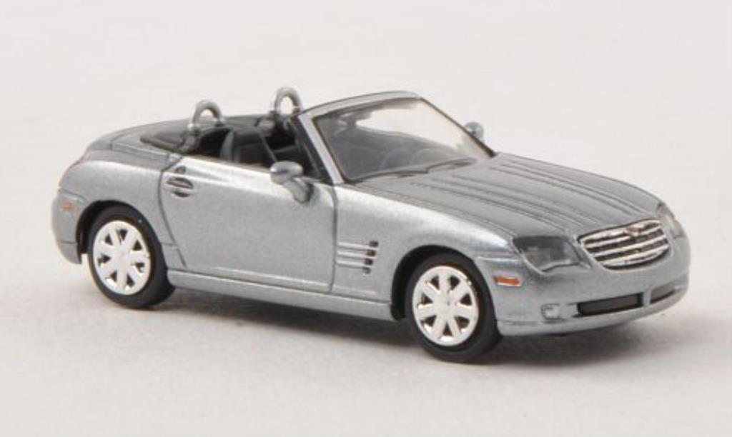 Chrysler Crossfire 1/87 Busch Roadster grigio-grigio 2009 modellino in miniatura