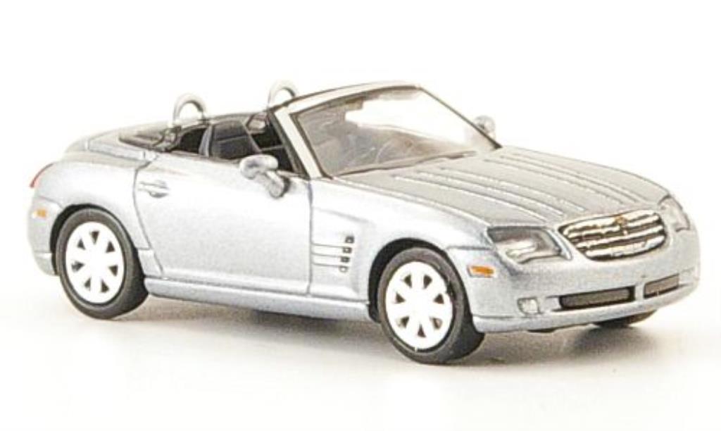 Chrysler Crossfire 1/87 Ricko Roadster grigio modellino in miniatura