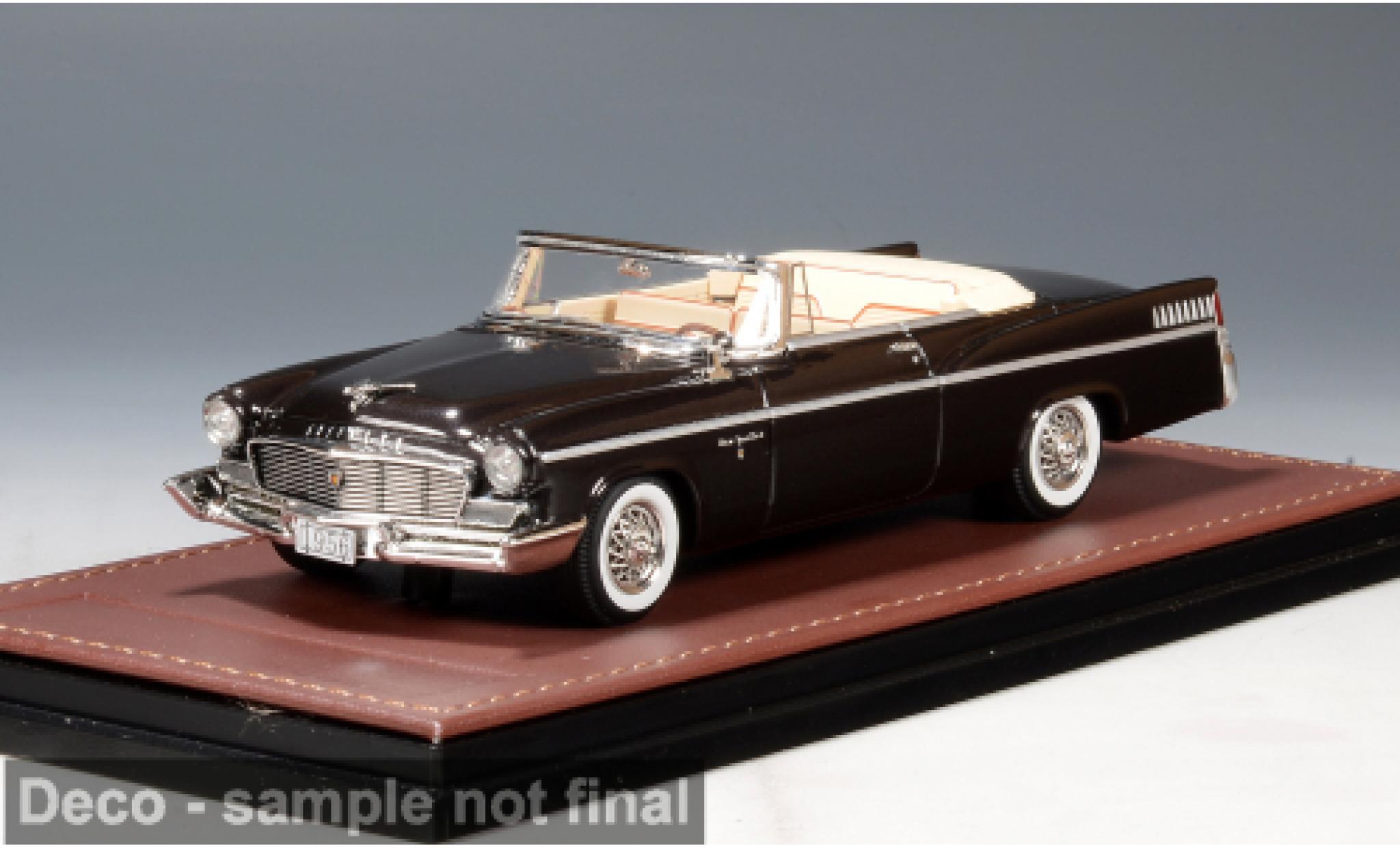 Chrysler New Yorker 1/43 GLM rot/beige 1956 1:43 modellini auto
