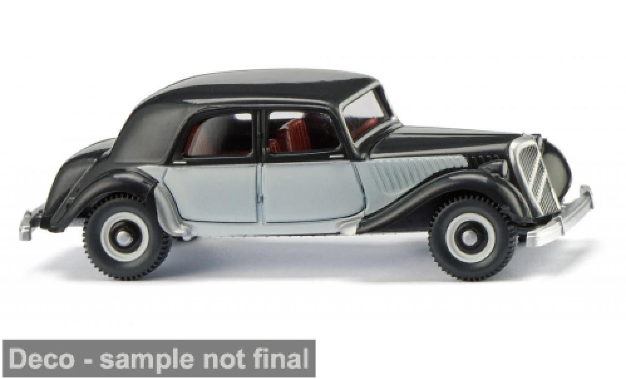 Citroen Traction 1/87 Wiking 15 SIX schwarz/grau 1938 1:87 modellini auto