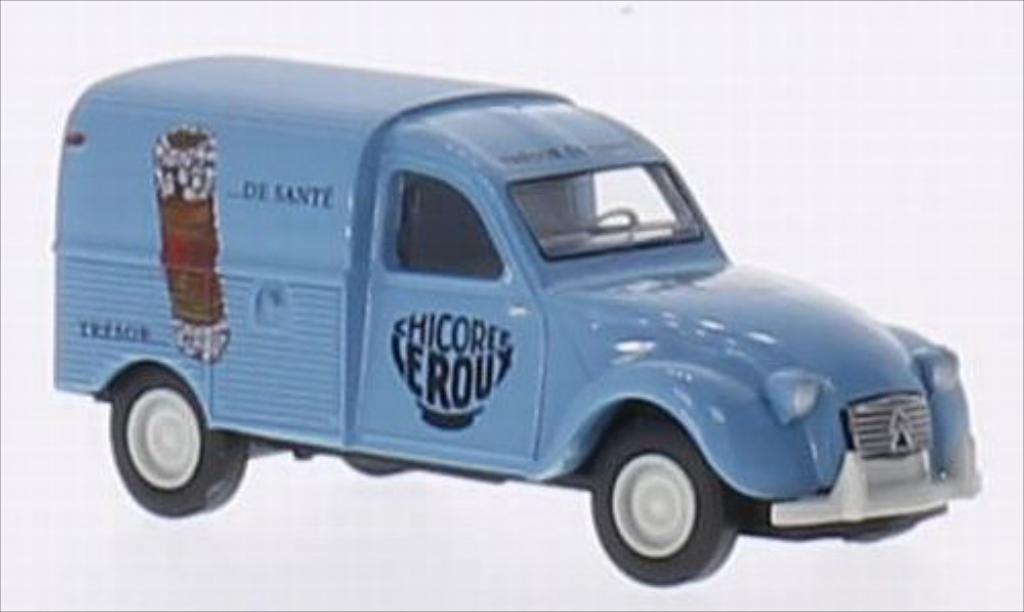 Citroen 2CV 1/87 Brekina AZU Chicoree (F) modellino in miniatura