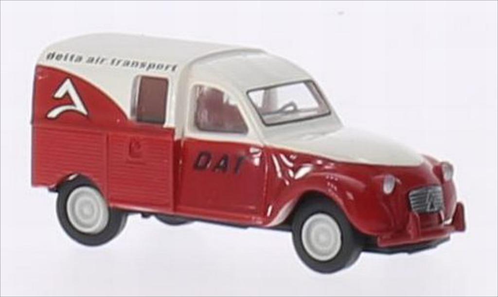 Citroen 2CV 1/87 Brekina AZU Delta air transport (F) modellino in miniatura