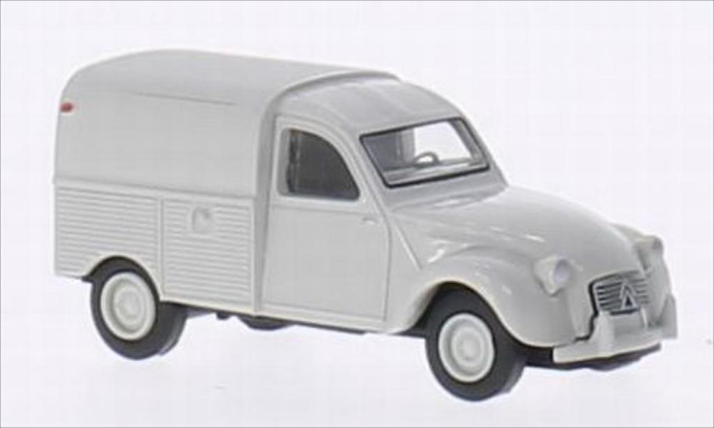 Citroen 2CV 1/87 Brekina AZU grigio modellino in miniatura