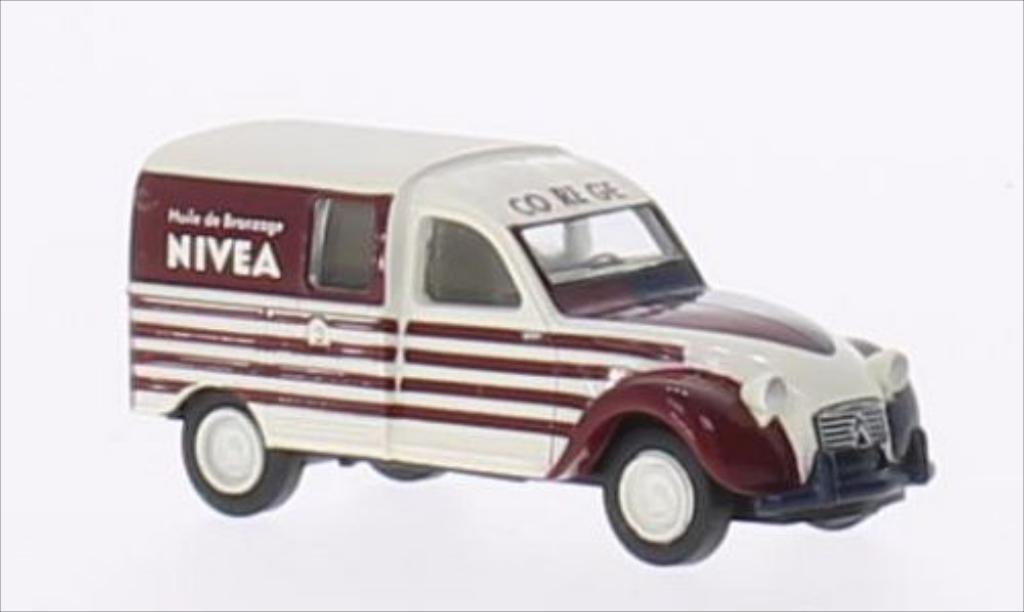 Citroen 2CV 1/87 Brekina AZU Nivea (F) modellino in miniatura