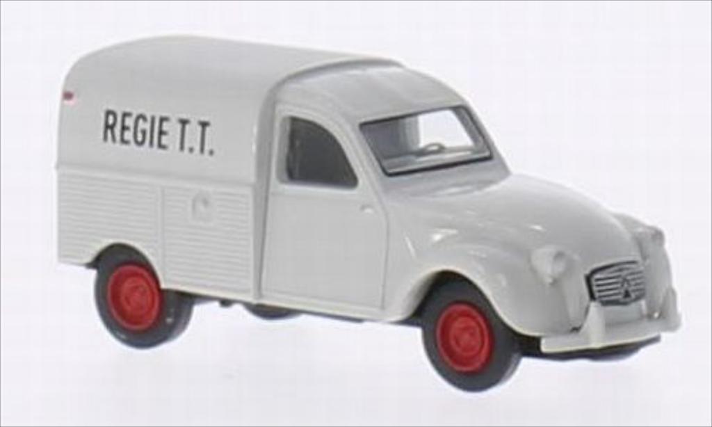 Citroen 2CV 1/87 Brekina AZU Regie T.T. (B) modellino in miniatura