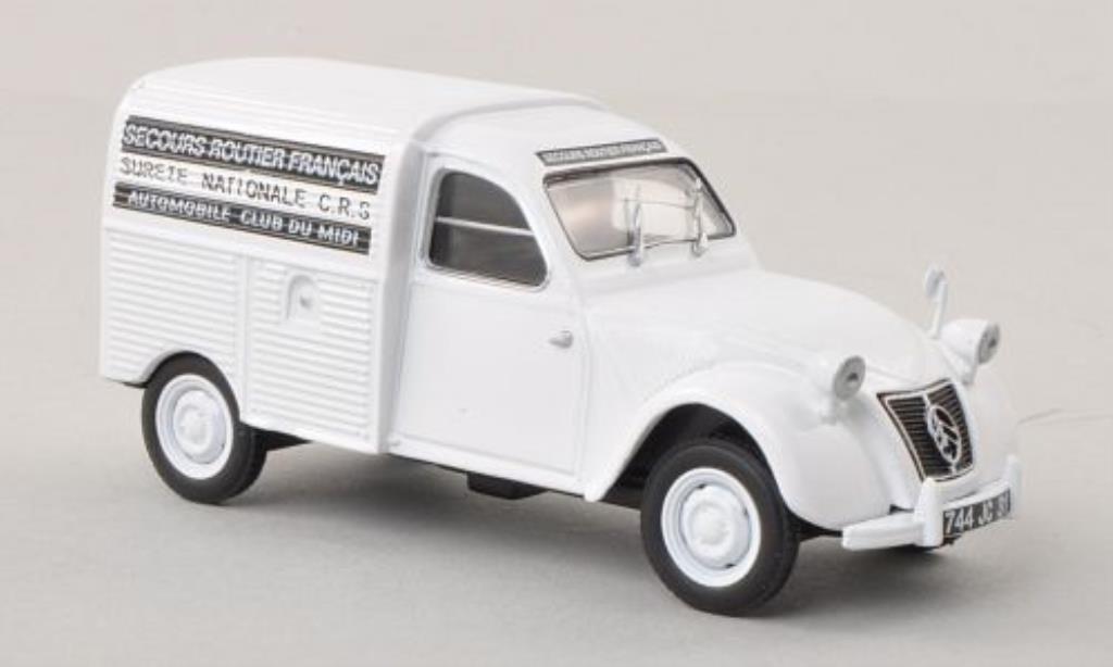 Citroen 2CV 1/43 Eligor Kasten Secours Routier Francais modellino in miniatura