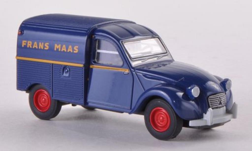Citroen 2CV 1/87 Brekina Kastenente Frans Maas (NL) modellino in miniatura