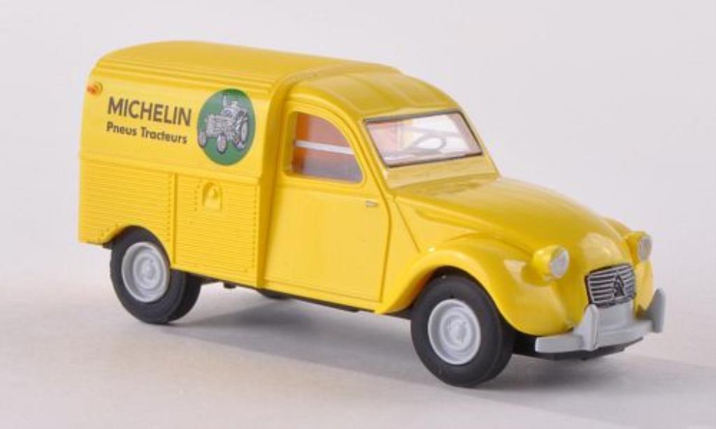 Citroen 2CV 1/87 Brekina Kastenente Michelin Agriculturale (F) modellino in miniatura