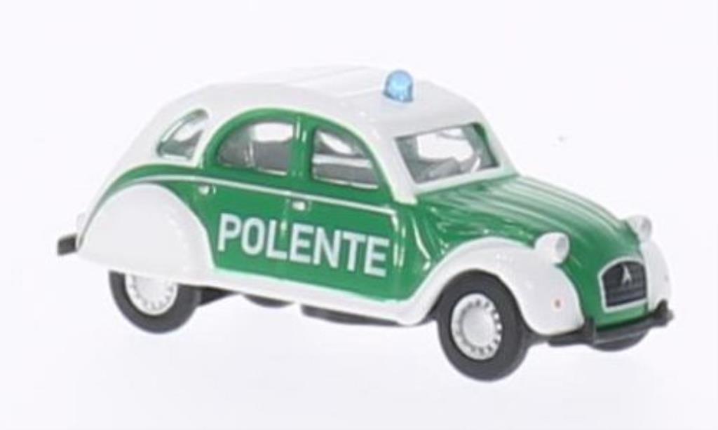 Citroen 2CV 1/87 Schuco Polente modellino in miniatura
