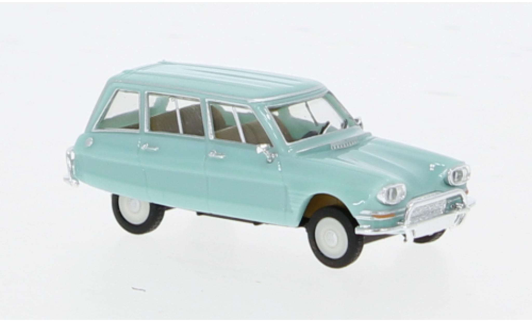 Citroen Ami 6 1/87 Herpa Break türkis 1:87 modellino in miniatura