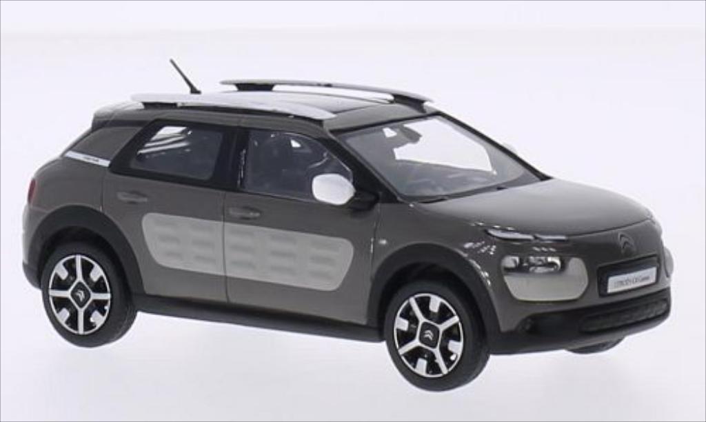 Citroen C4 1/43 Norev Cactus grigio 2014 modellino in miniatura
