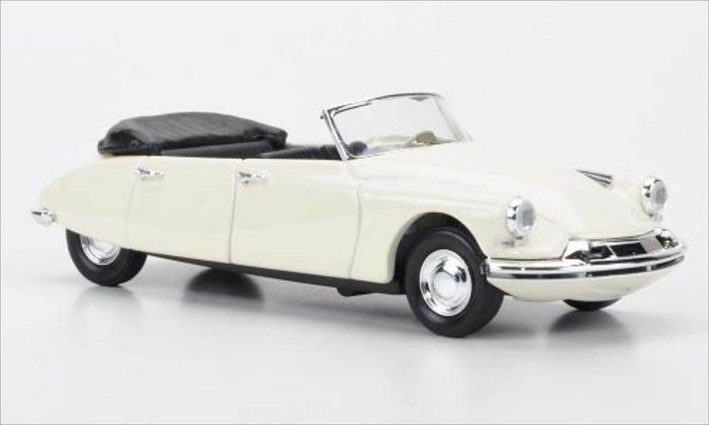 Citroen DS 19 1/43 Rio 19 Cabriolet Reutter 4-Turer bianco 1960 modellino in miniatura
