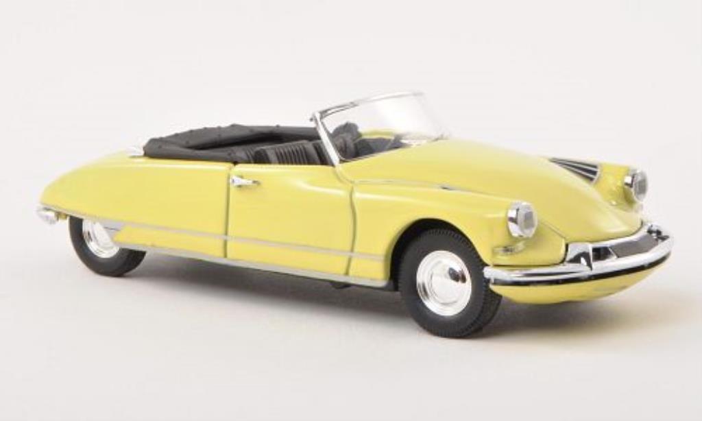 Citroen DS 19 1/43 Rio 19 Cabriolet Usine giallo 1961 modellino in miniatura