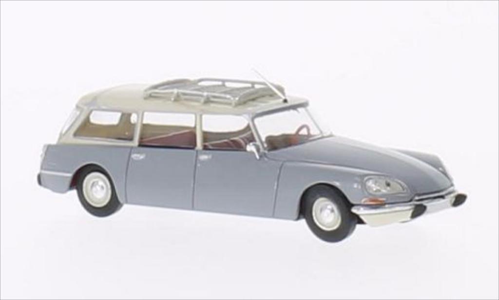Citroen DS 1/87 Brekina Break grigio/beige modellino in miniatura
