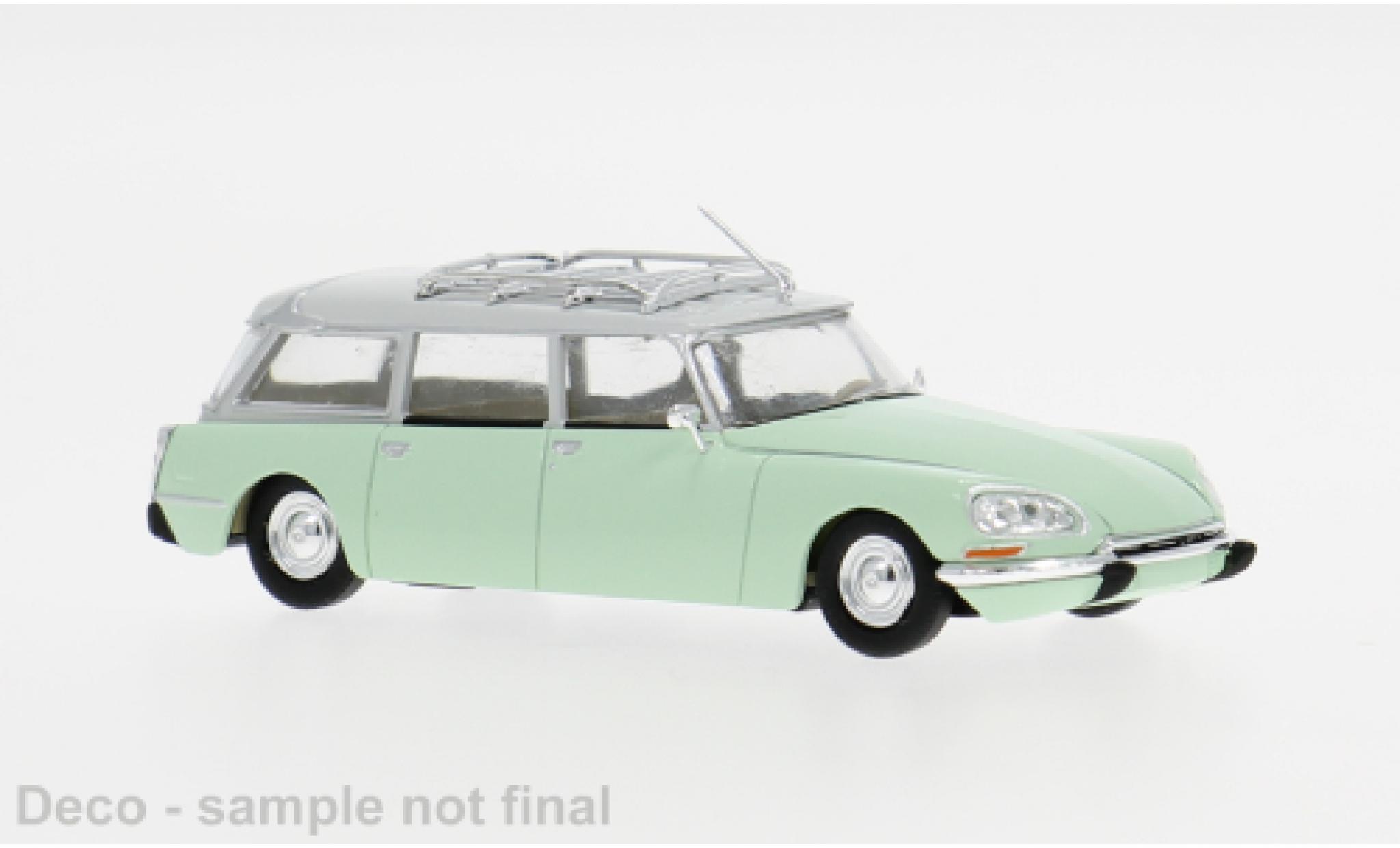 Citroen DS 1/87 Brekina Break gr&uuml;n 1967 1:87 modellini auto