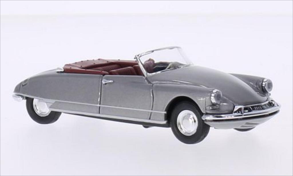 Citroen DS Cabriolet 1/43 Rio Cabriolet metallico grigio 1961 modellino in miniatura