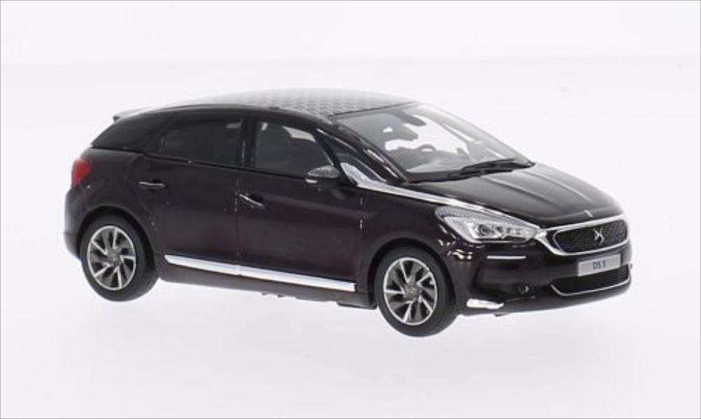 DS Automobiles DS5 1/43 Norev porpora/Dekor 2015 modellino in miniatura