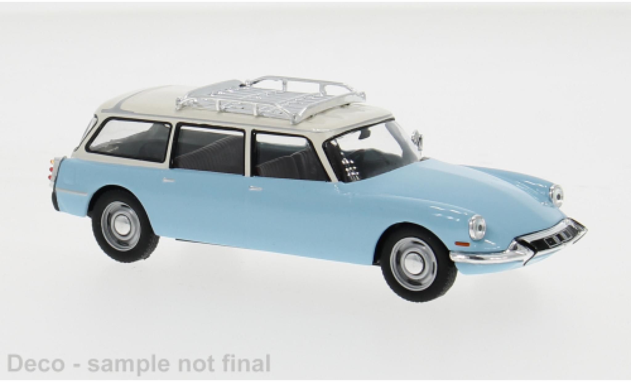 Citroen ID 19 1/43 IXO Break blau 1:43 modellino in miniatura