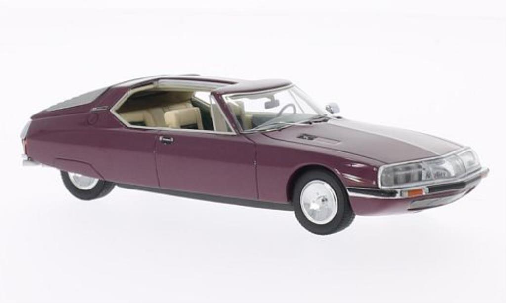Citroen SM 1/43 Matrix Heuliez Espace lila 1971 modellino in miniatura