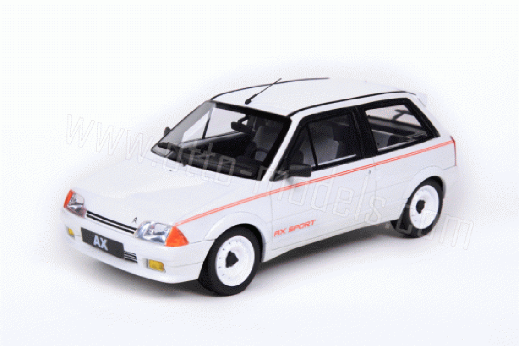 Citroen AX 1/18 Ottomobile sport 1988 modellino in miniatura