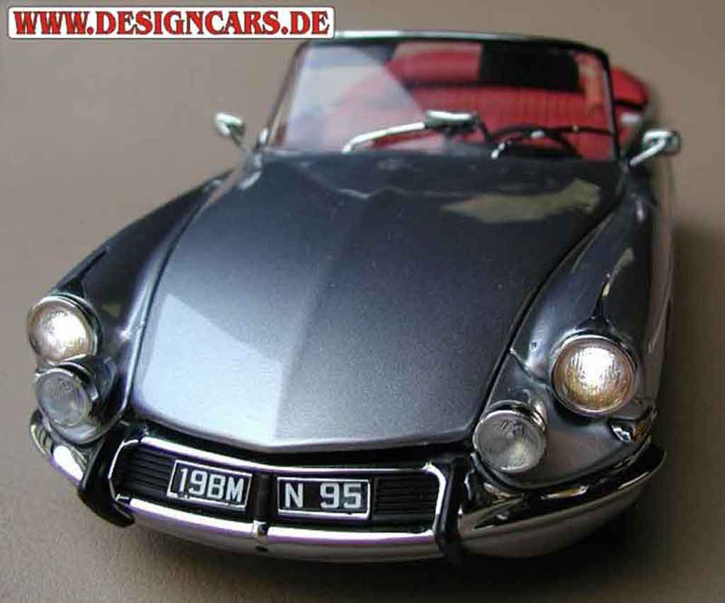 Citroen DS 19 1/18 Sun Star 19 palm beach avec eclairage tuning modellino in miniatura