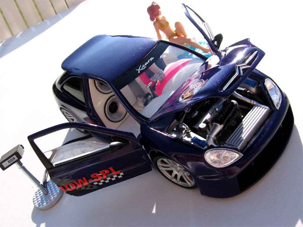 Citroen Xsara tuning 1/18 Solido tuning show spl tuning modellino in miniatura