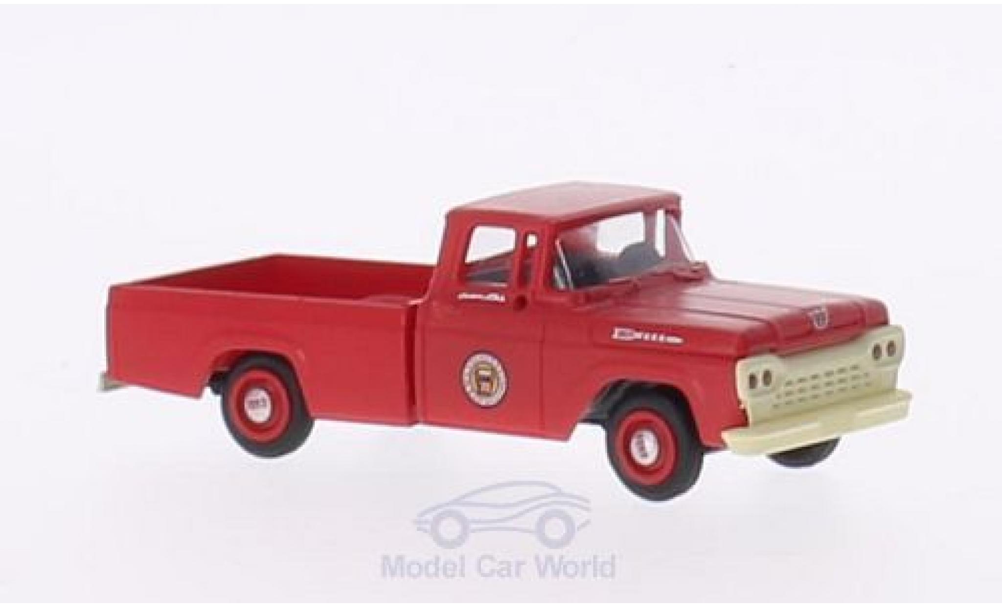 Ford F-1 1/87 Classic Metal Works 00 Pennsylvania Rail Road 1960 mit Hy-Line-Gleisaufsatzrädern modellino in miniatura