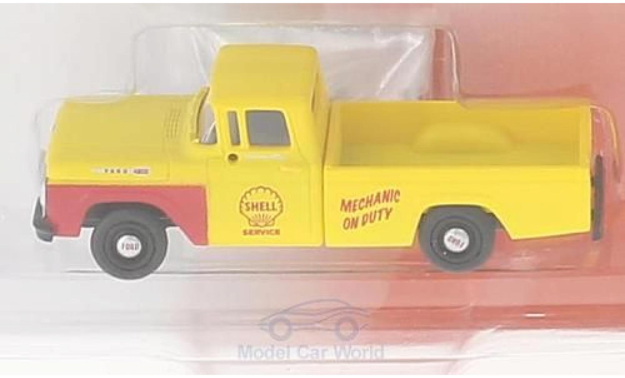 Ford F-1 1/87 Classic Metal Works 00 Pick Up giallo S Oil Service 1960 modellino in miniatura