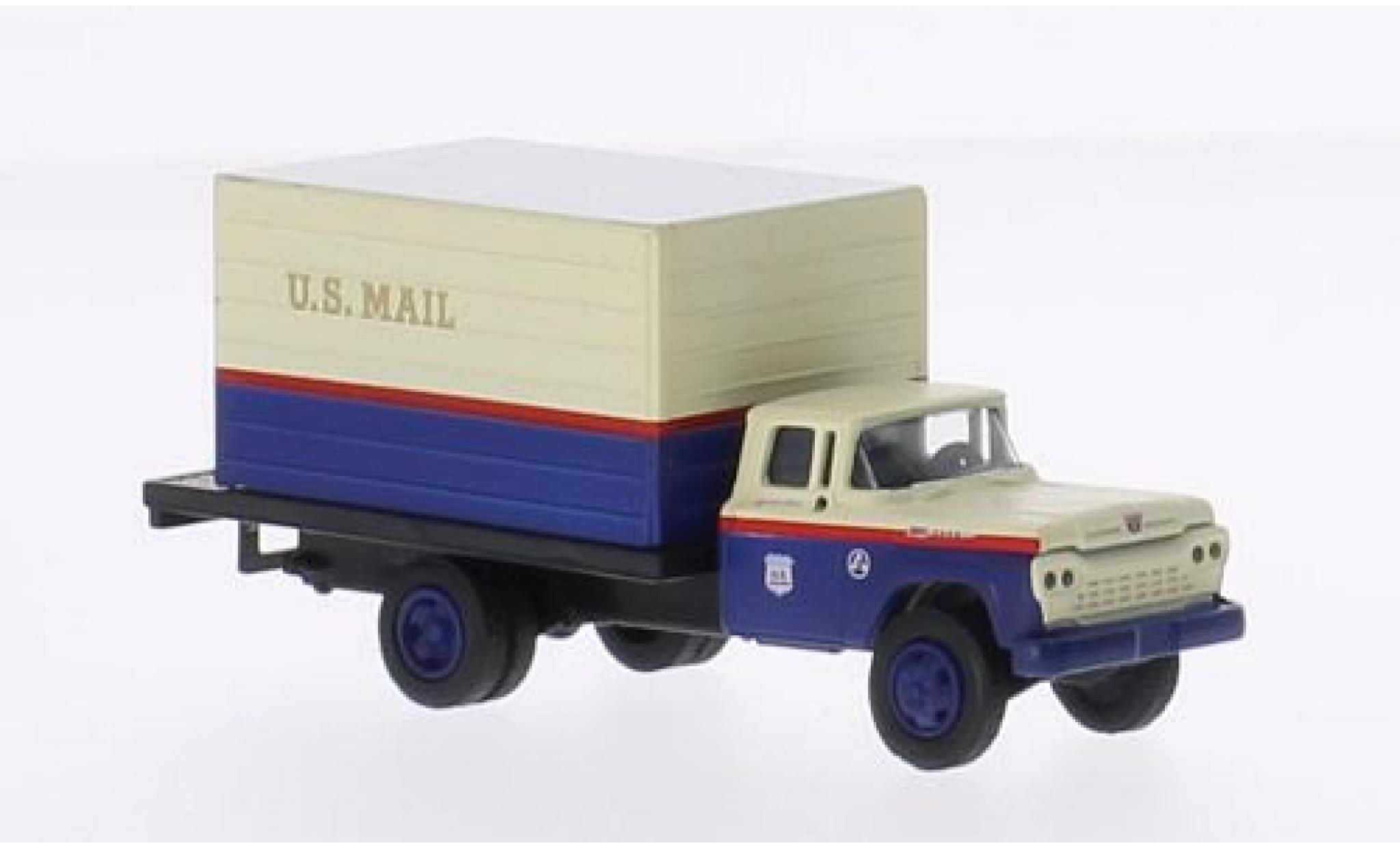 Ford F-500 1/87 Classic Metal Works Box Truck US Mail 1960 modellino in miniatura