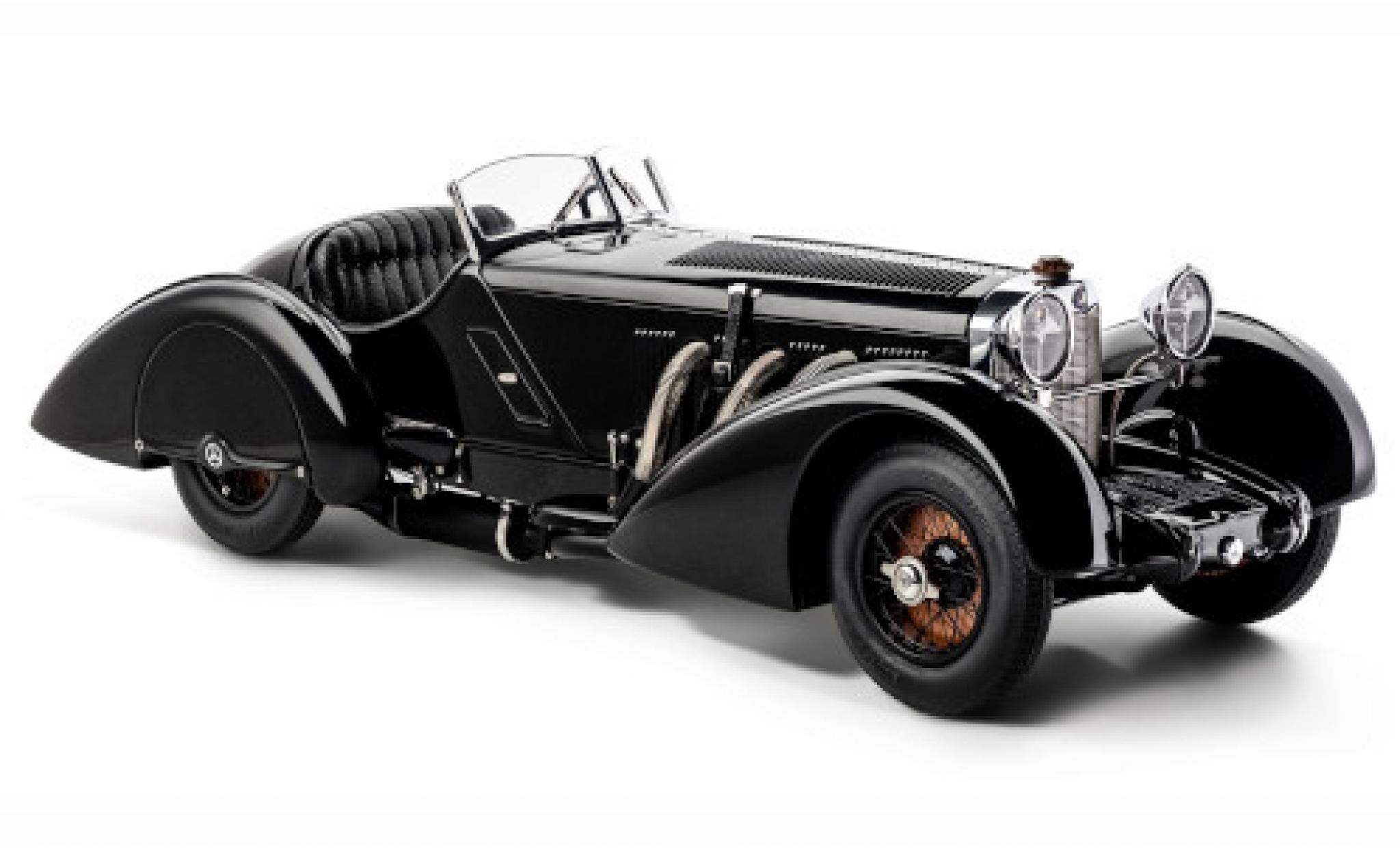 Mercedes SSK 1/18 CMC Trossi nero 1934 Schwarzer Prinz modellino in miniatura