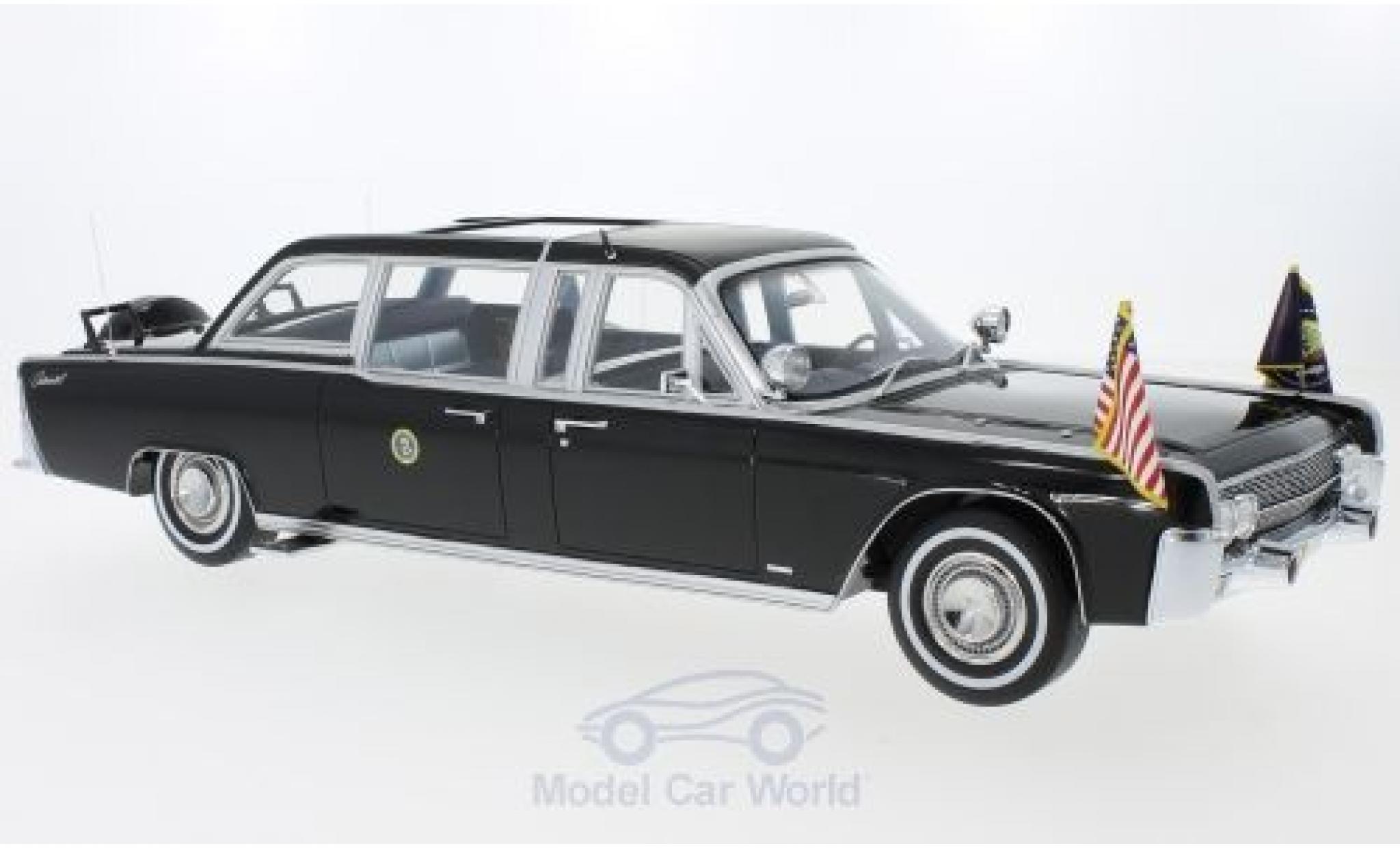 Lincoln Continental 1/18 CMF X-100 nero Quick Fix 1964 modellino in miniatura