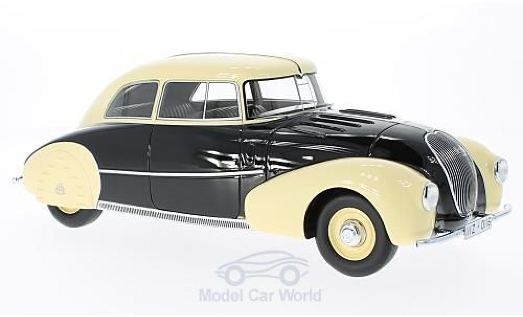 Maybach SW 1/18 CMF 35 Stromlinie Spohn nero/beige 1935 modellino in miniatura