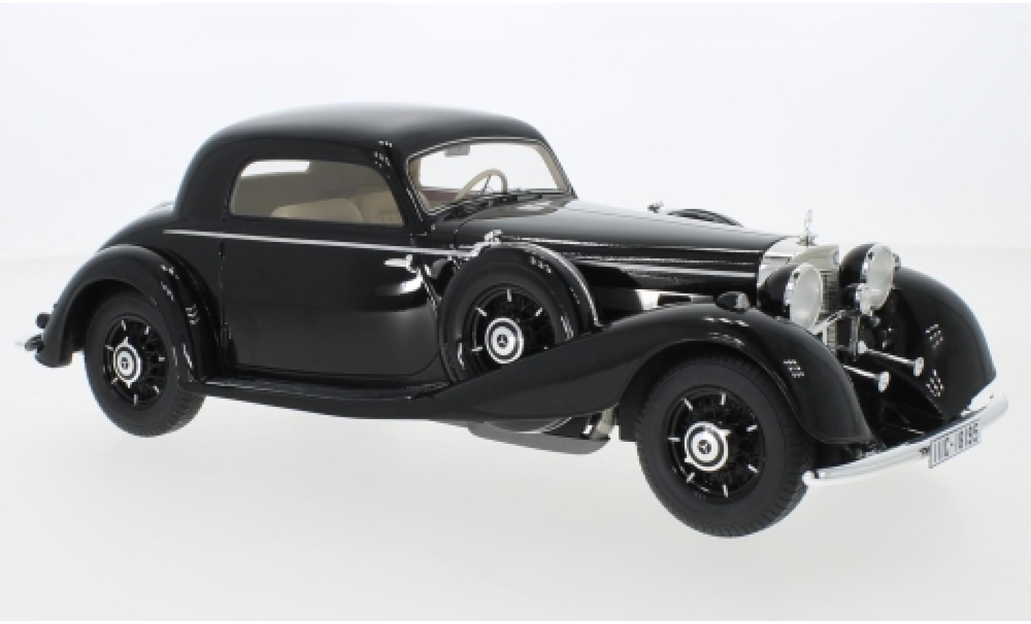 Mercedes 540 1/18 CMF K Coupe nero 1936 modellino in miniatura