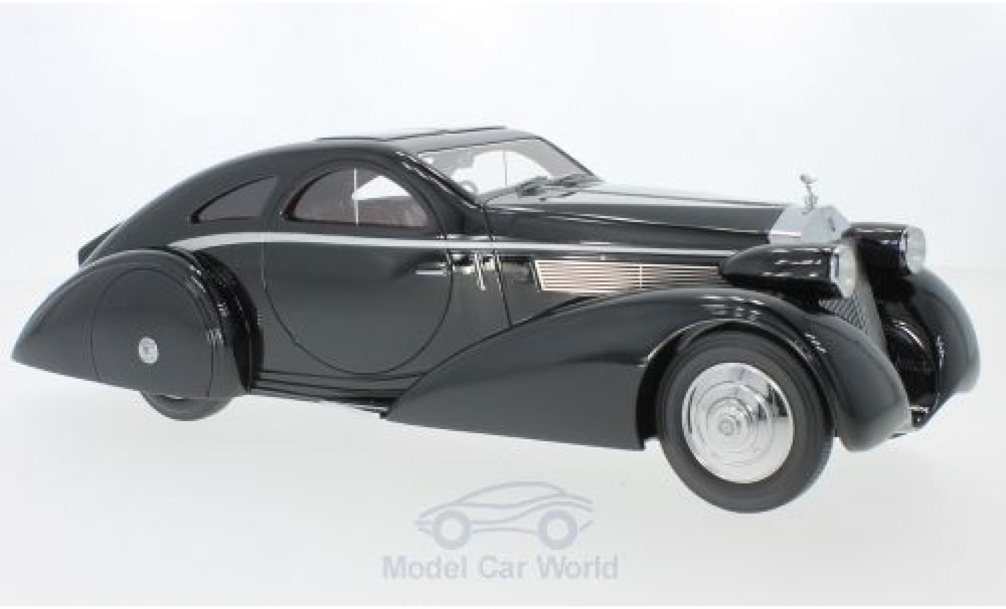 Rolls Royce Phantom 1/18 CMF I Jonckheere Coupe nero 1935 modellino in miniatura