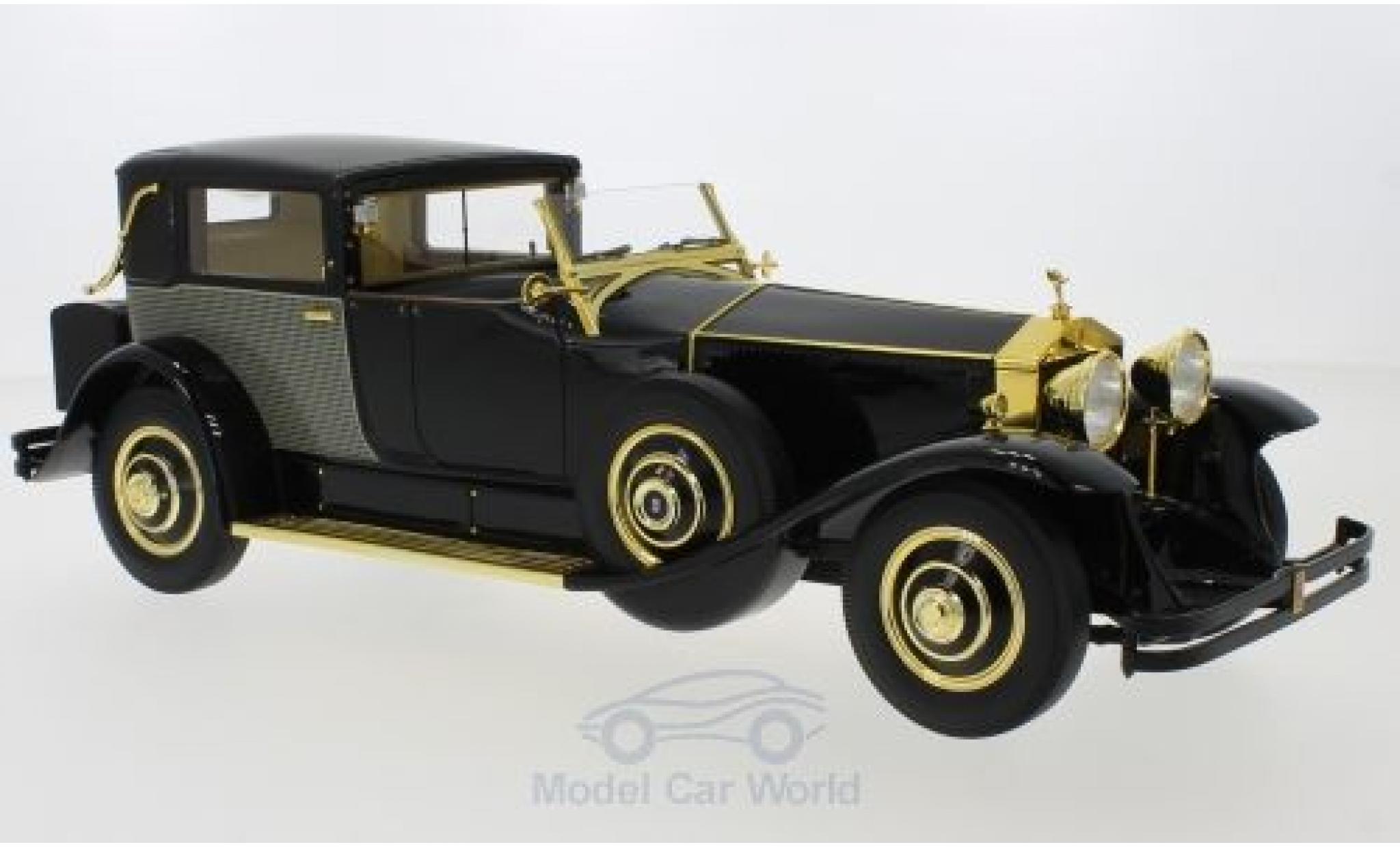 Rolls Royce Phantom 1/18 CMF I Riviera Town Brougham by Brewster & Co. nero 1929 modellino in miniatura